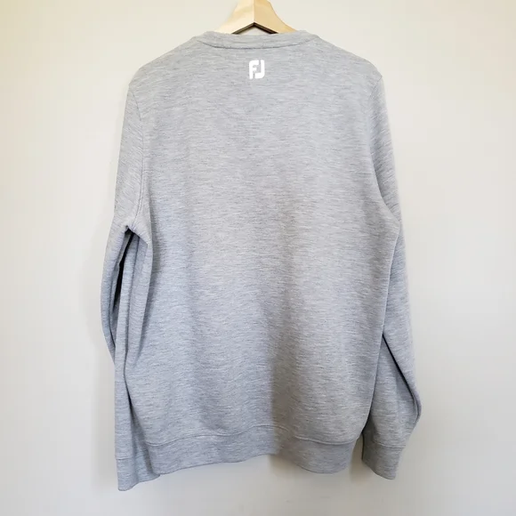 Footjoy Mens Grey V-Neck Golf Sweater XL